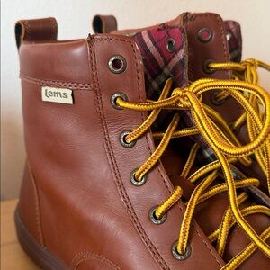 Lems Boulder Boot — Brown Leather